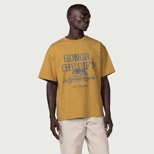 Honor The Gift Pack T-shirt in Mustard